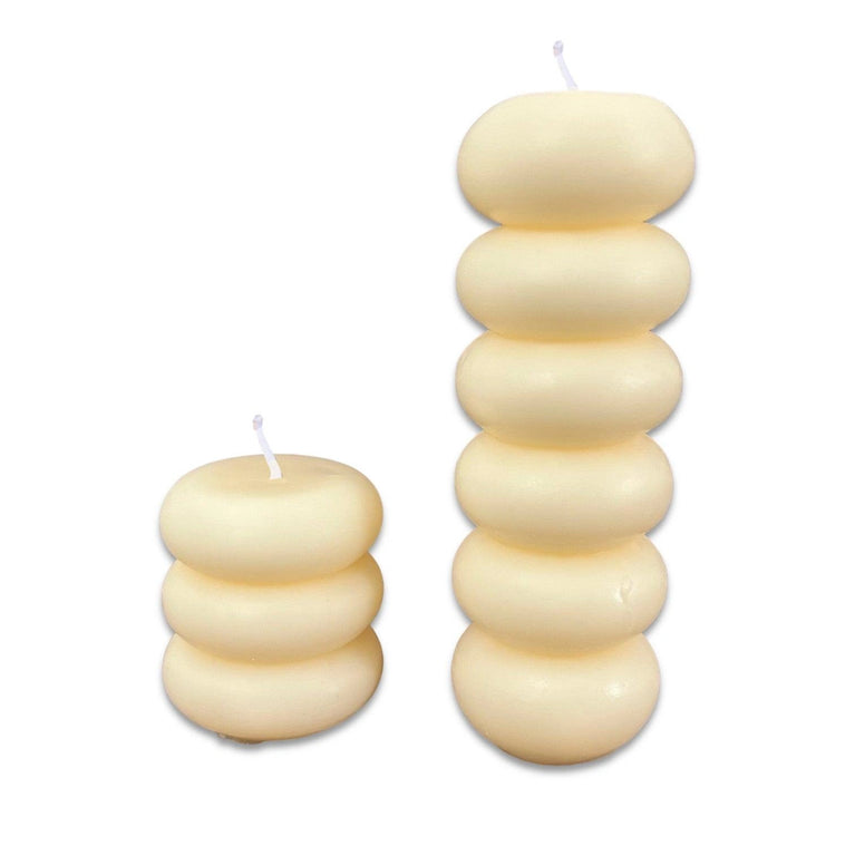 Tyre Tower Soy Wax Scented Pillar Glim Candles