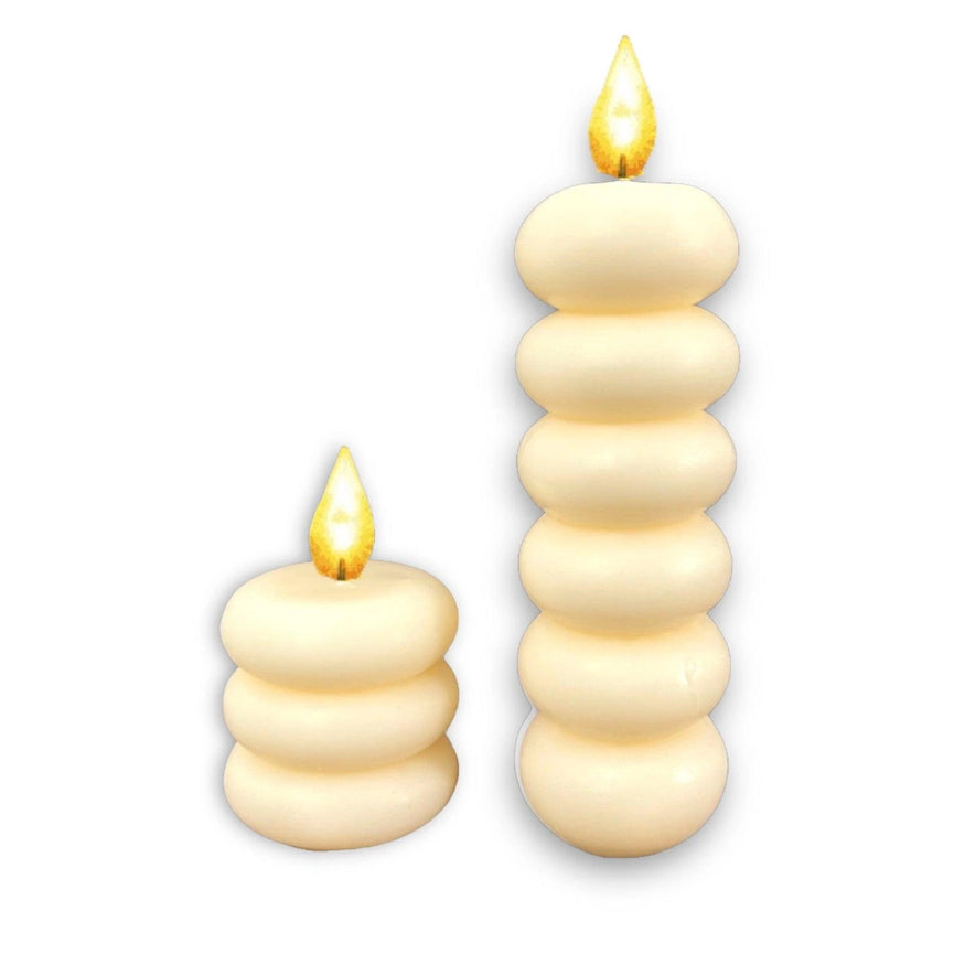 Tyre Tower Soy Wax Scented Pillar Glim Candles