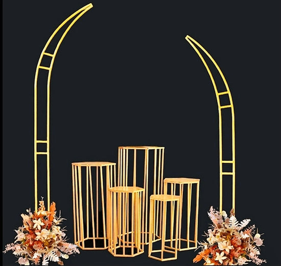 Wedding Arch Decoration Backdrop Stand 2-Piece