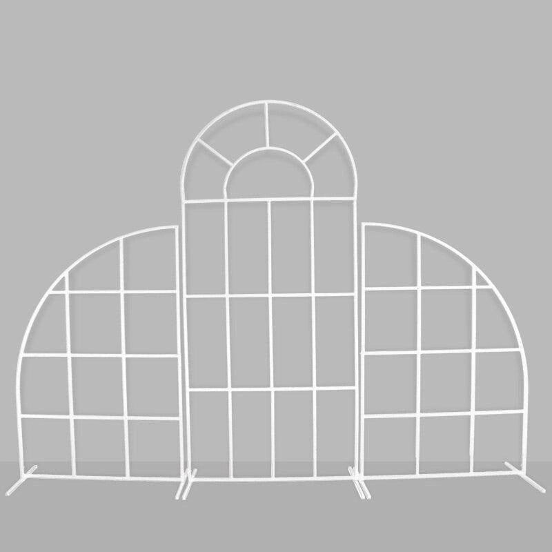 Wedding Backdrop Grid Arch Flower Stand