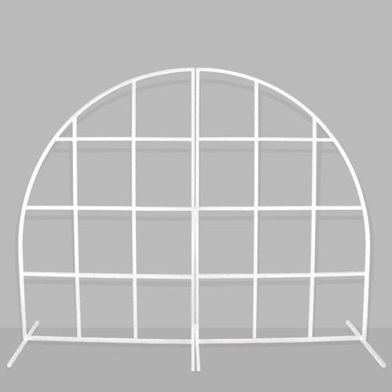 Wedding Backdrop Grid Arch Flower Stand - Décor Maniacs