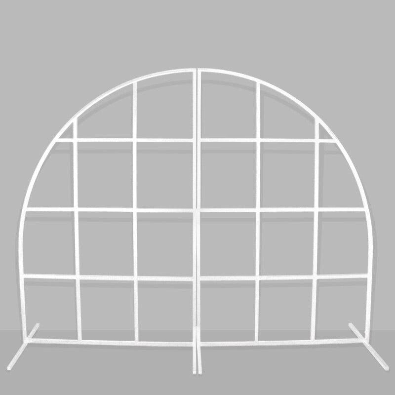 Wedding Backdrop Grid Arch Flower Stand - Décor Maniacs