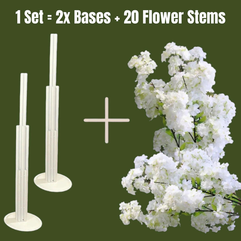 Wedding Cherry Flower Tree Centerpieces 2-Pack - Décor Maniacs