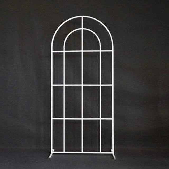 Wedding Grid Window Screen Arch Backdrop Stand