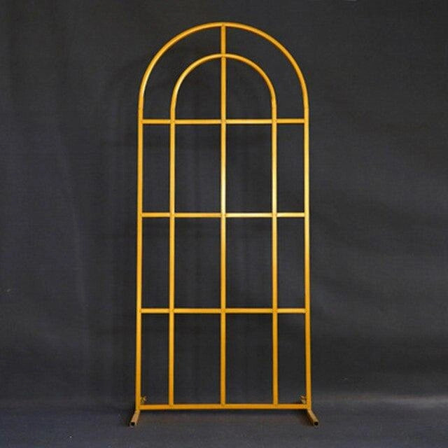 Wedding Grid Window Screen Arch Backdrop Stand