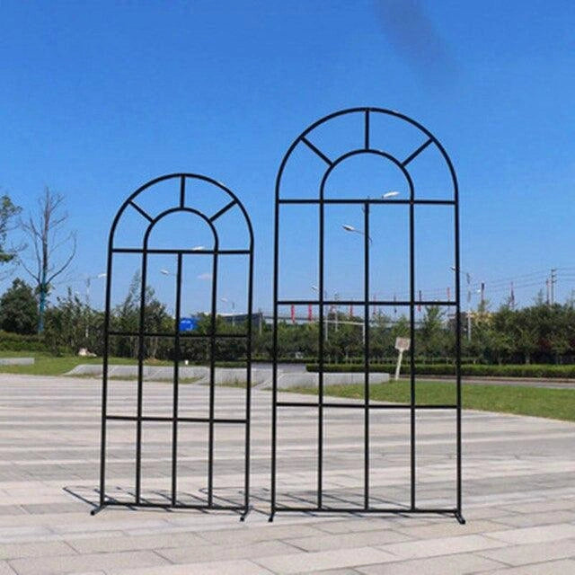 Wedding Grid Window Screen Arch Backdrop Stand