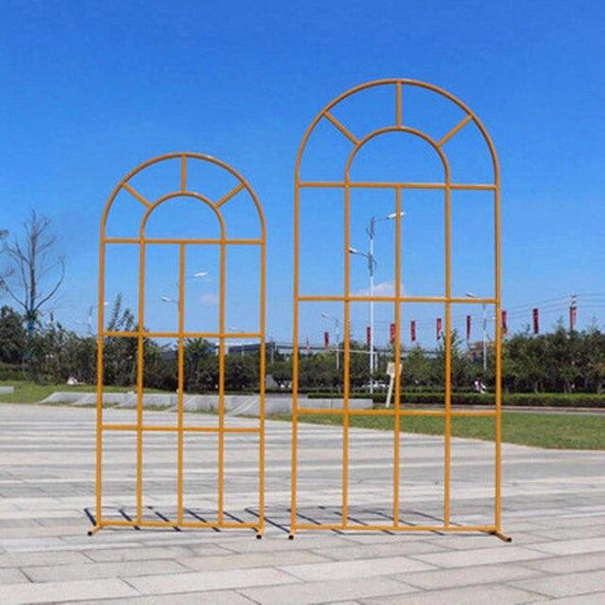 Wedding Grid Window Screen Arch Backdrop Stand