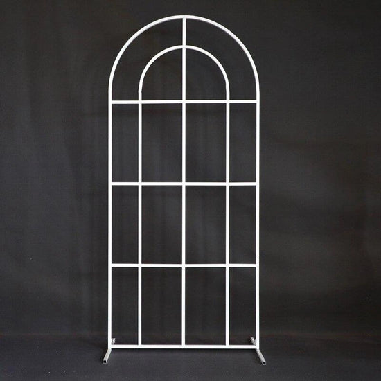 Wedding Grid Window Screen Arch Backdrop Stand