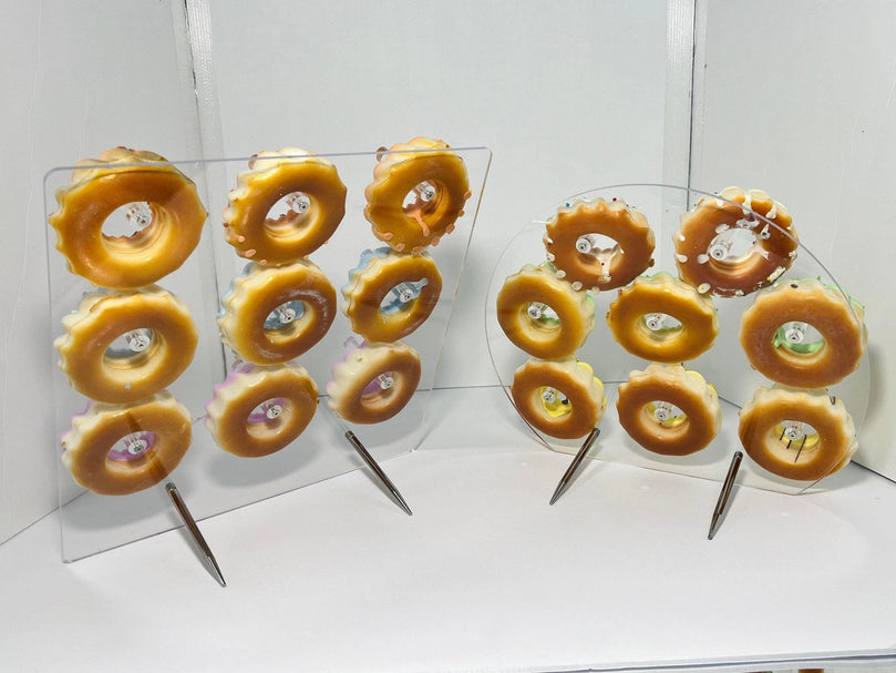 Acrylic Donut Wall Stand - 12" Dessert Holder