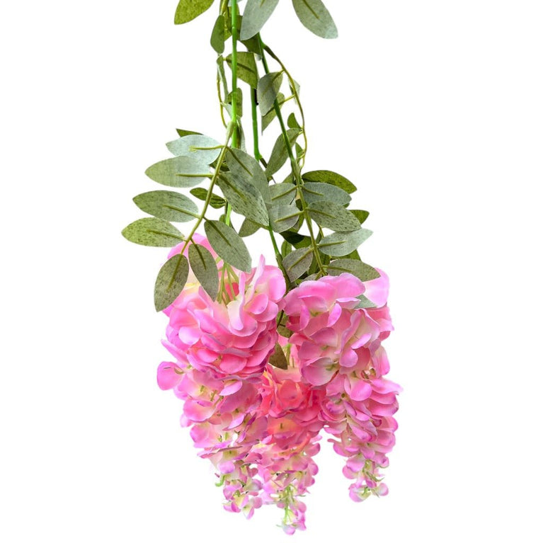 Artificial Wisteria Flowers - Faux Wisteria Vines for Decor