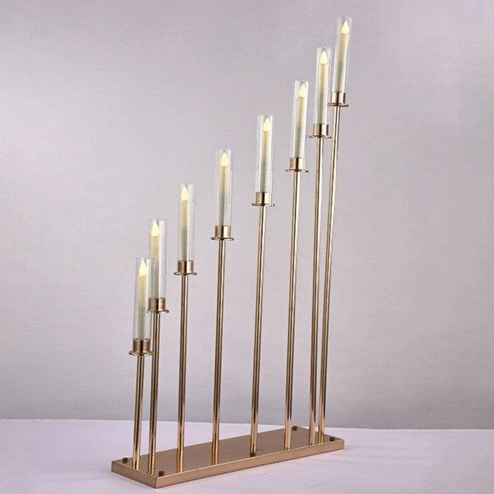 8-Arm Candelabra Wedding Centerpiece 2-Pack - Décor Maniacs