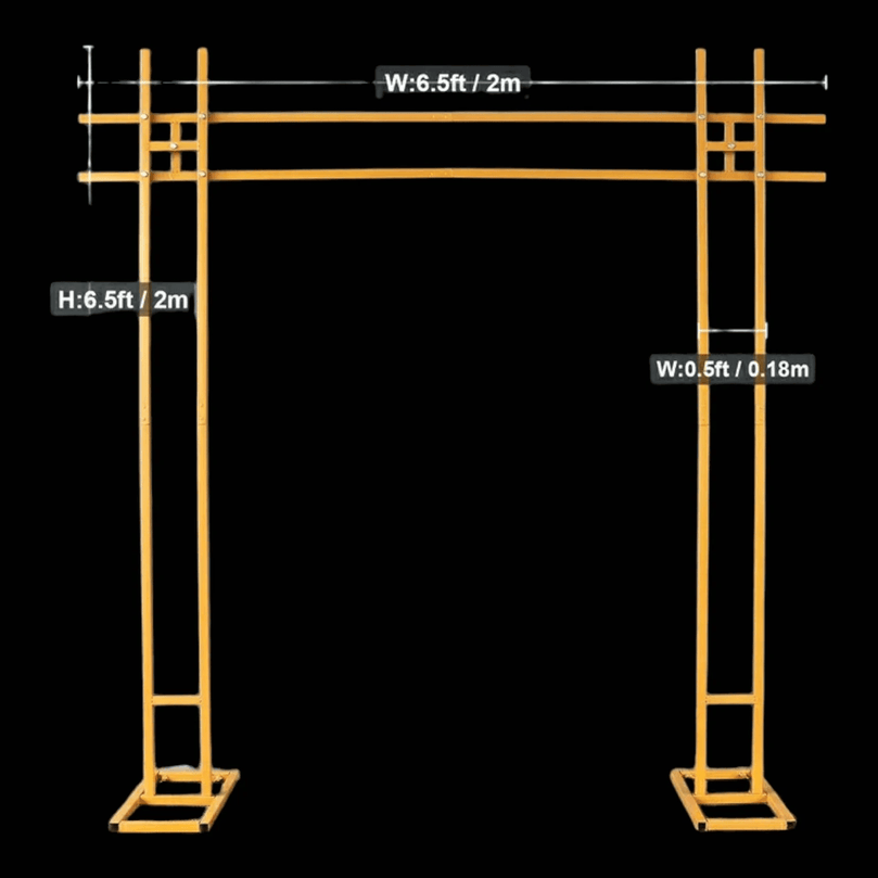 Square Wedding Arch Decor Backdrop Stand - Décor Maniacs