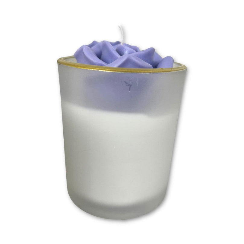 Lavender Scented Soy Wax Jar Glim Candle - Décor Maniacs