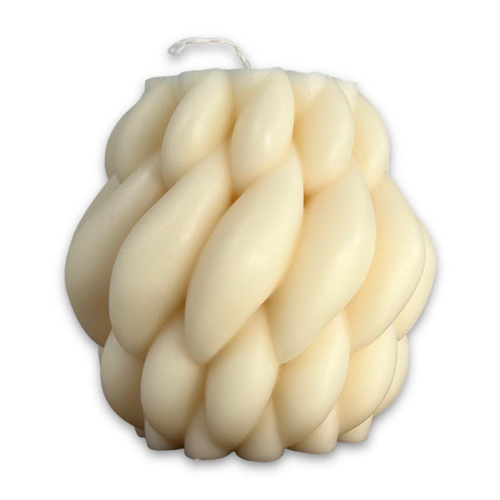 Large Woven 25oz Soy Wax Scented Glim Candles - Décor Maniacs