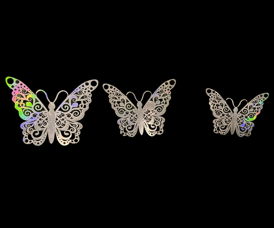 3D Butterflies Kids Bedroom Wall Decor 12-Pack - Décor Maniacs