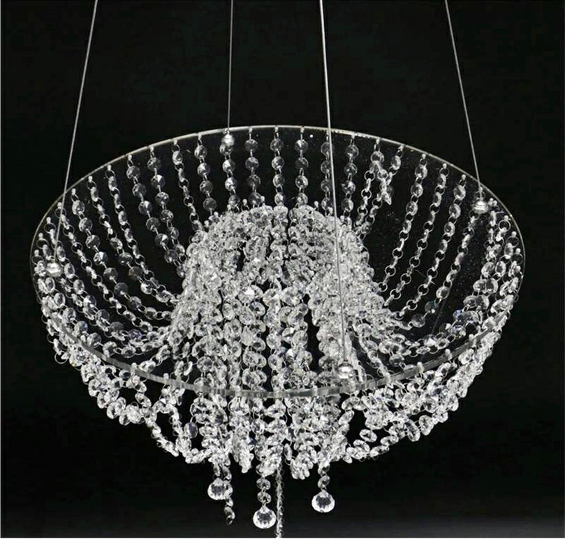 Suspended Crystal Hanging Wedding Cake Stand - Décor Maniacs