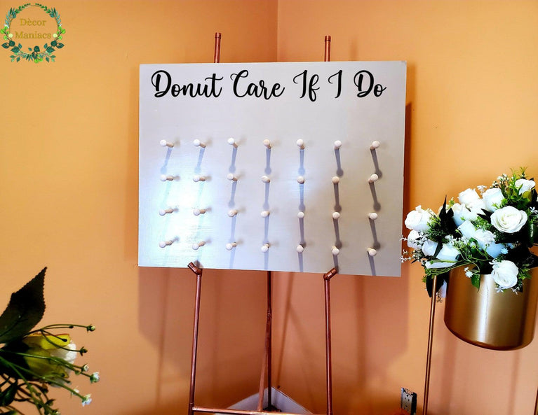 Wooden Donut Stand Holds Up To 56 Doughnuts - Décor Maniacs