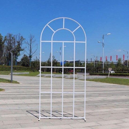 Wedding Grid Window Screen Arch Backdrop Stand - Décor Maniacs