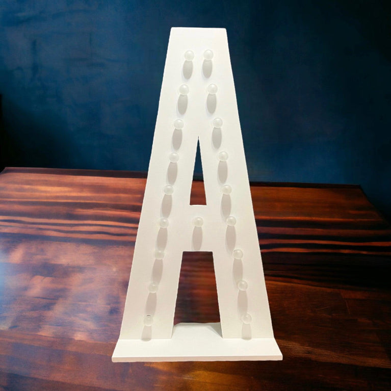 BABY 3ft & 4ft Tall Marquee Light Up Letters - Décor Maniacs