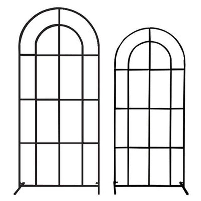 Wedding Grid Window Screen Arch Backdrop Stand - Décor Maniacs