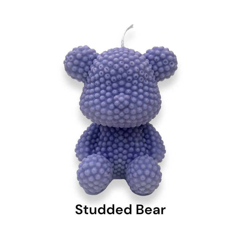 Teddy Bear Soy Lavender Scented Glim Candles - Décor Maniacs