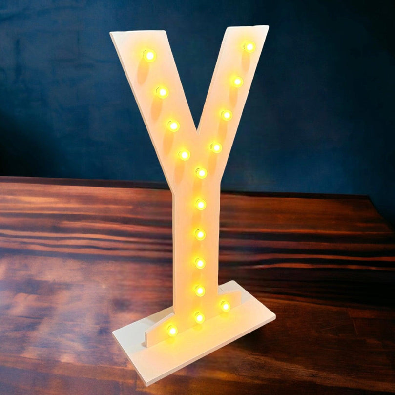 BABY 3ft & 4ft Tall Marquee Light Up Letters - Décor Maniacs