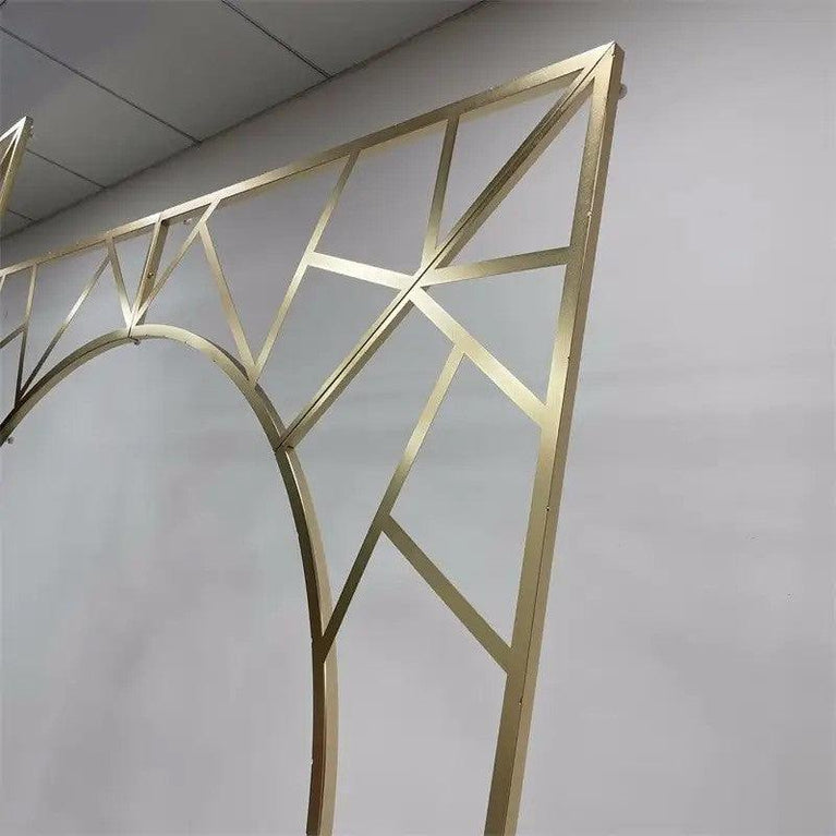 Geometric Arch Wedding Backdrop Decor Stand - Décor Maniacs