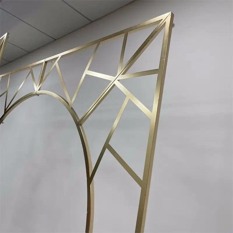 Geometric Arch Wedding Backdrop Decor Stand - Décor Maniacs