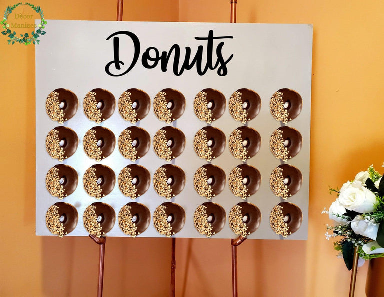 Wooden Donut Stand Holds Up To 56 Doughnuts - Décor Maniacs