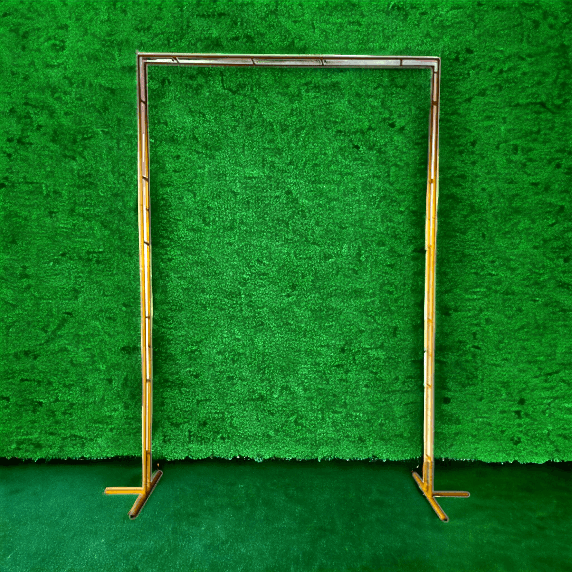 Gold Square Wedding Arch Backdrop Stand - Décor Maniacs