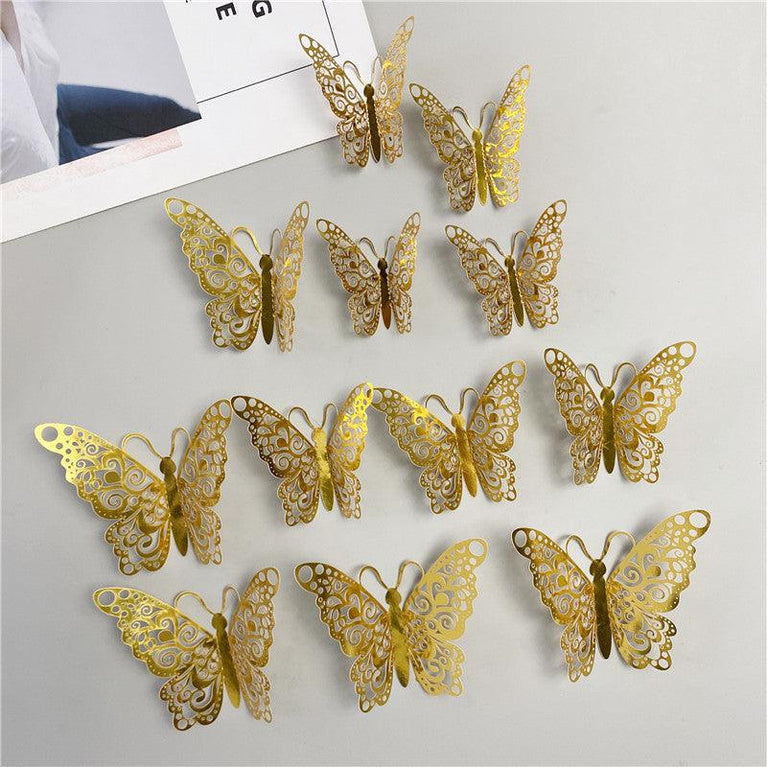 3D Butterflies Kids Bedroom Wall Decor 12-Pack - Décor Maniacs