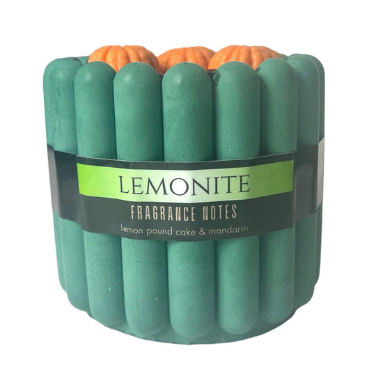 Glim Candles Lemonite Scented Soy Wax 12.5oz Jar Candle - Décor Maniacs