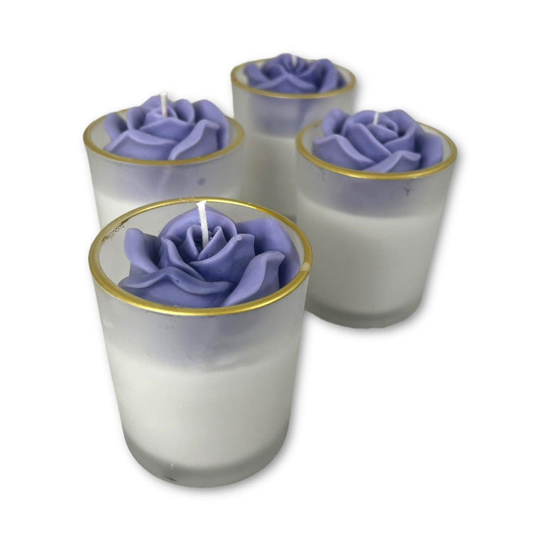 Lavender Scented Soy Wax Jar Glim Candle - Décor Maniacs