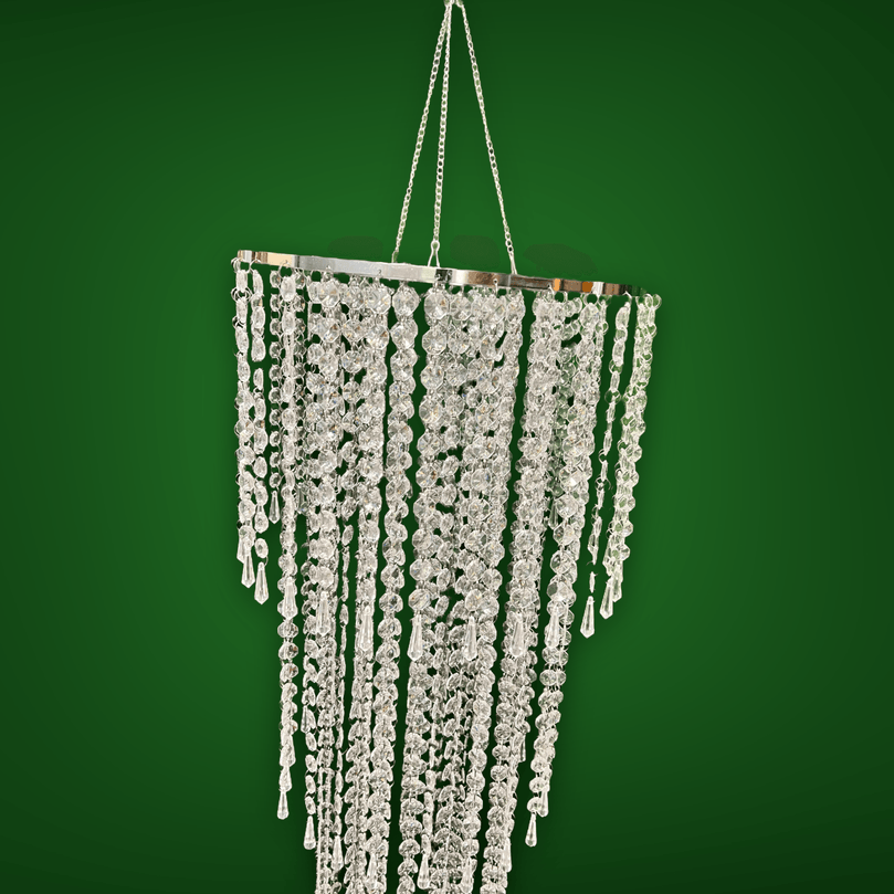 Crystal Hanging Beaded Wedding Ceiling Decor - Décor Maniacs