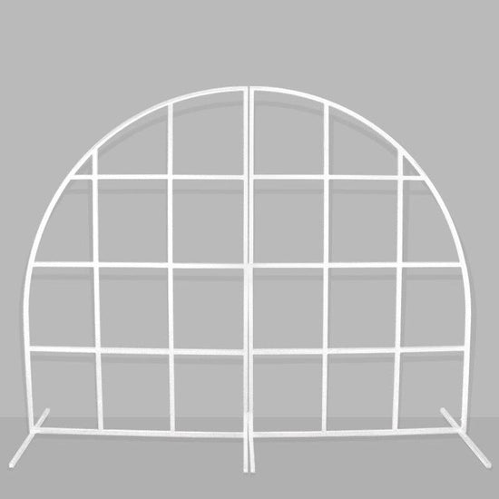 Wedding Backdrop Grid Arch Flower Stand - Décor Maniacs