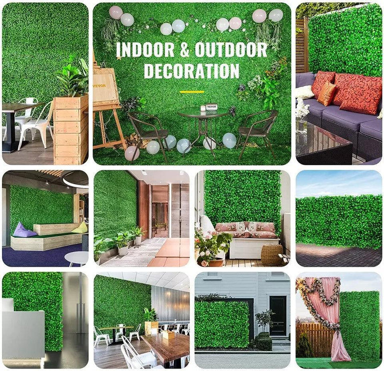 Artificial Grass Wall Backdrop 20 Inch Panels - Décor Maniacs