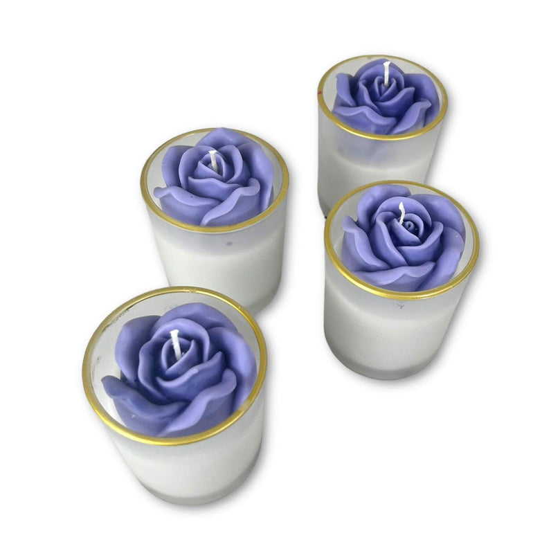 Lavender Scented Soy Wax Jar Glim Candle - Décor Maniacs