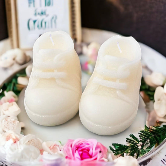 Baby Boots Soy Wax Scented Pillar Glim Candles - Décor Maniacs