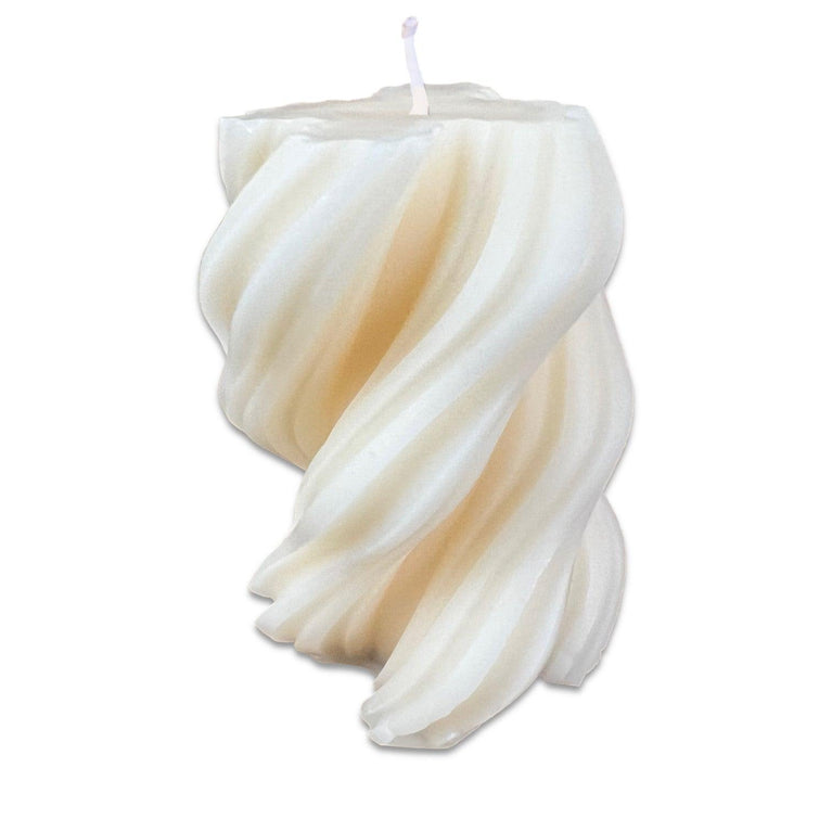 Hypnotic Ripple 5oz Soy Scented Pillar Glim Candles - Décor Maniacs