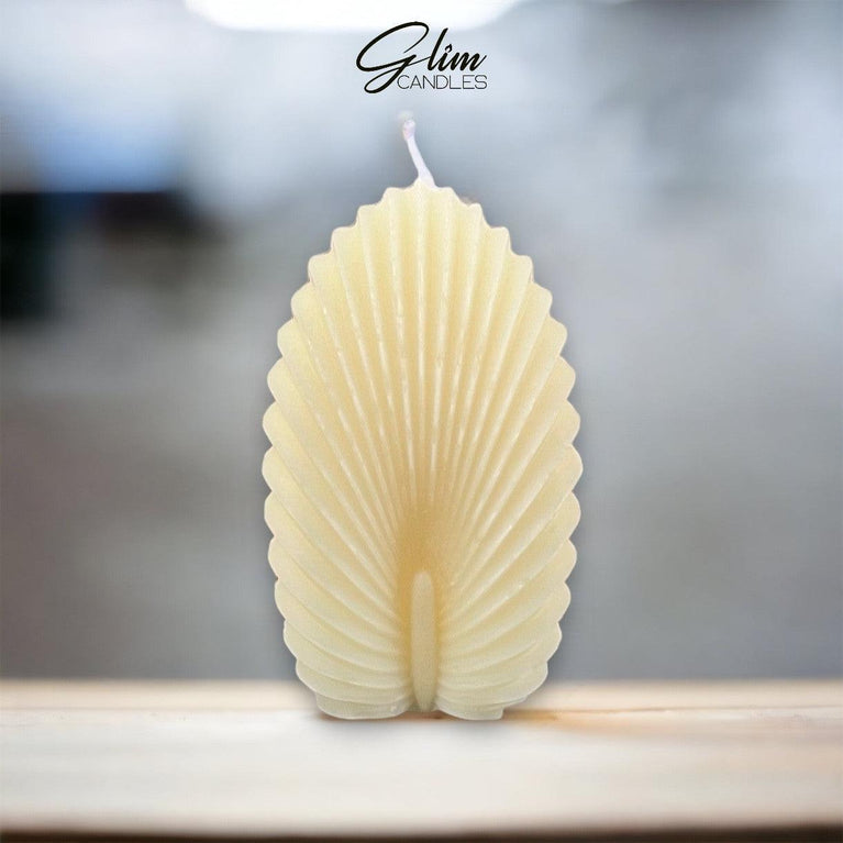 Peacock Soy Wax Scented Pillar Glim Candles - Décor Maniacs