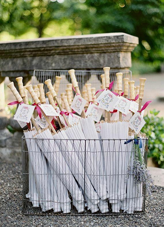 White Outdoor Wedding Paper Parasol Umbrella - Décor Maniacs