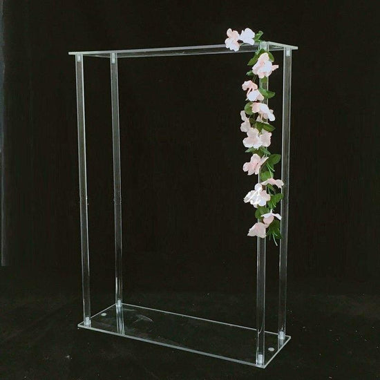 Clear Acrylic Wedding Centerpieces 8-Pack - Décor Maniacs