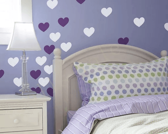 Little Hearts Kids Rooms Wall Decor Stickers - Décor Maniacs