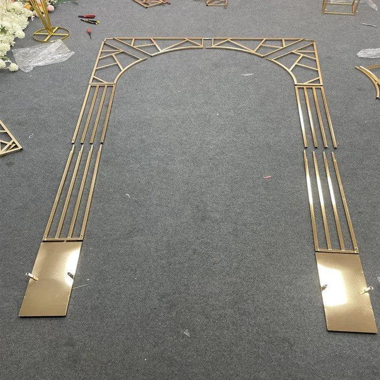 Geometric Arch Wedding Backdrop Decor Stand - Décor Maniacs