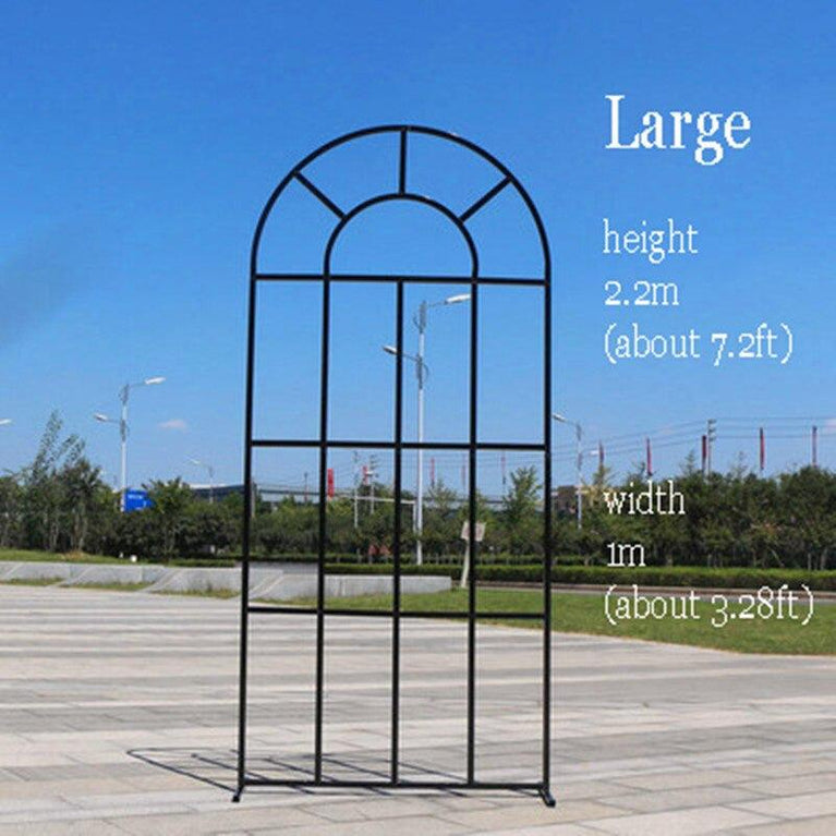 Wedding Grid Window Screen Arch Backdrop Stand - Décor Maniacs