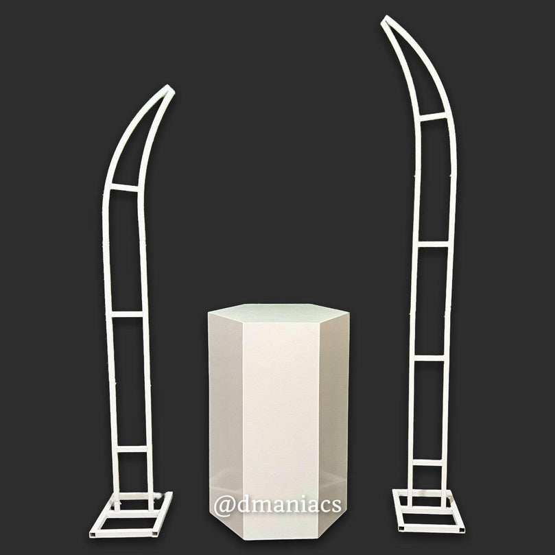 Wedding Arch Decoration Backdrop Stand 2-Piece - Décor Maniacs