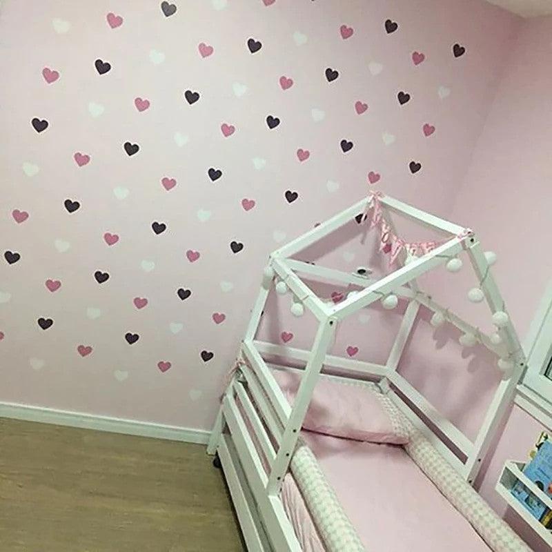 Little Hearts Kids Rooms Wall Decor Stickers - Décor Maniacs