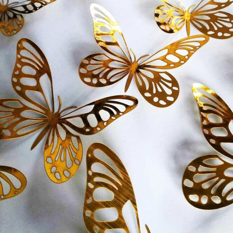 3D Butterflies Wall Decor Kids Room Stickers - Décor Maniacs