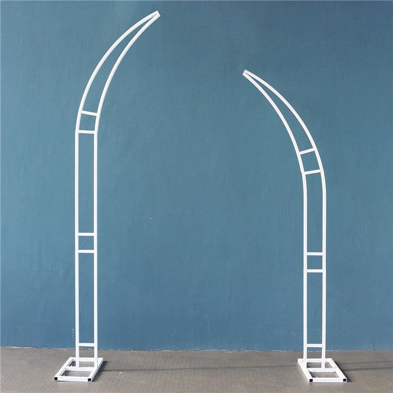 Wedding Arch Decoration Backdrop Stand 2-Piece - Décor Maniacs