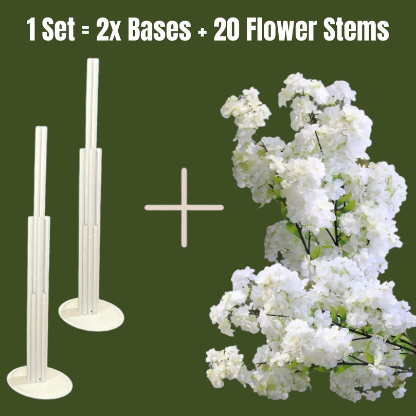 Wedding Cherry Flower Tree Centerpieces 2-Pack - Décor Maniacs